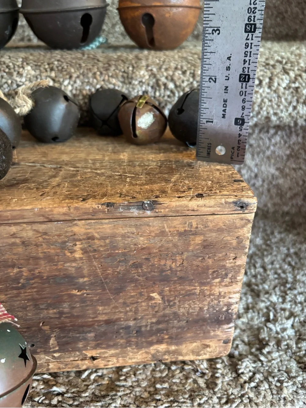 Rustic Brown & Black Jingle Bell Wall Decor - Home Wall Decor